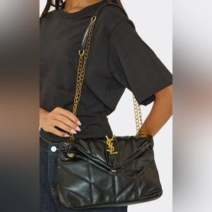 Black and gold bag